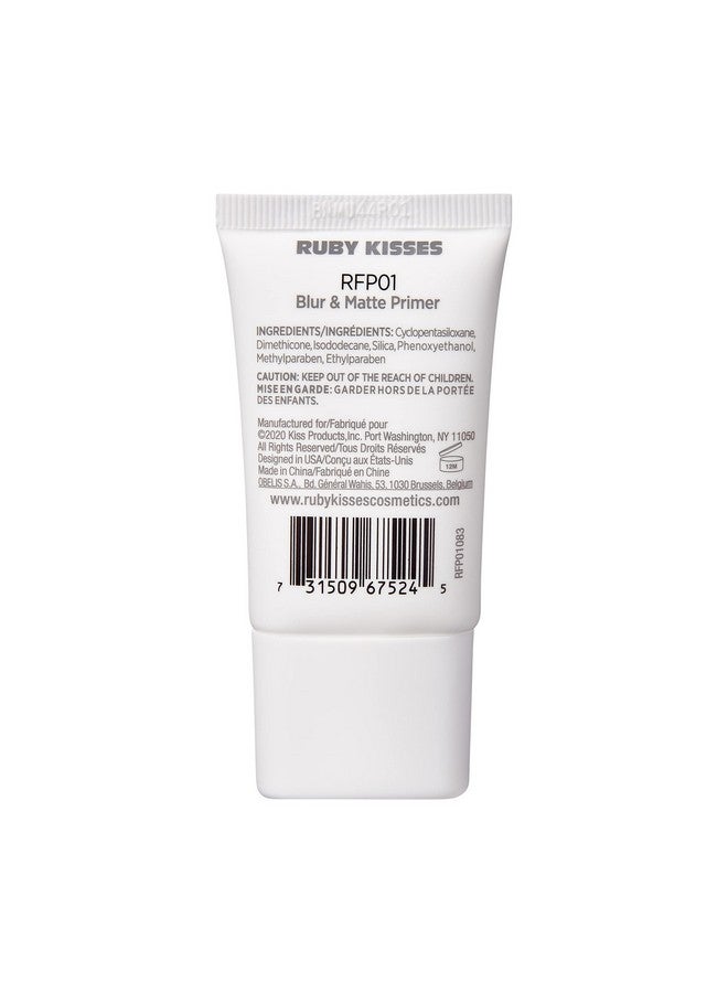 Matte Face Primer Blur & Matte Makeup Base Primer For Face Face Primer For Oily Skin Pore Minimizer Shine Control Natural Matte Finish Fills In Pores And Fine Lines