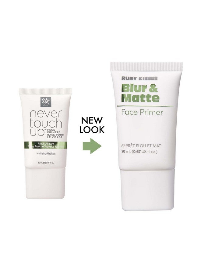 Matte Face Primer Blur & Matte Makeup Base Primer For Face Face Primer For Oily Skin Pore Minimizer Shine Control Natural Matte Finish Fills In Pores And Fine Lines