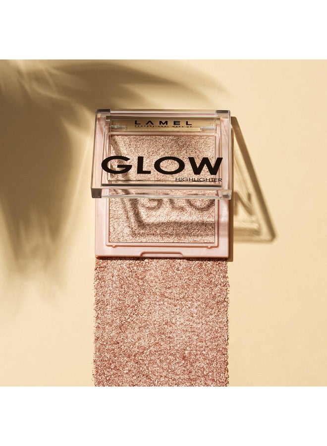 Glow Highlighter: Face Make Up & Contour Palette In Deep Vibrant Colorsnatural Shimmercompact Size & Perfect For Travelcruelty Free3.8Gr0.13 Oz 402 (Sun)