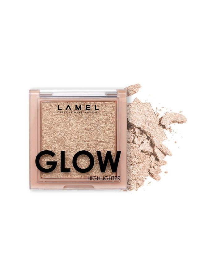 Glow Highlighter: Face Make Up & Contour Palette In Deep Vibrant Colorsnatural Shimmercompact Size & Perfect For Travelcruelty Free3.8Gr0.13 Oz 402 (Sun)