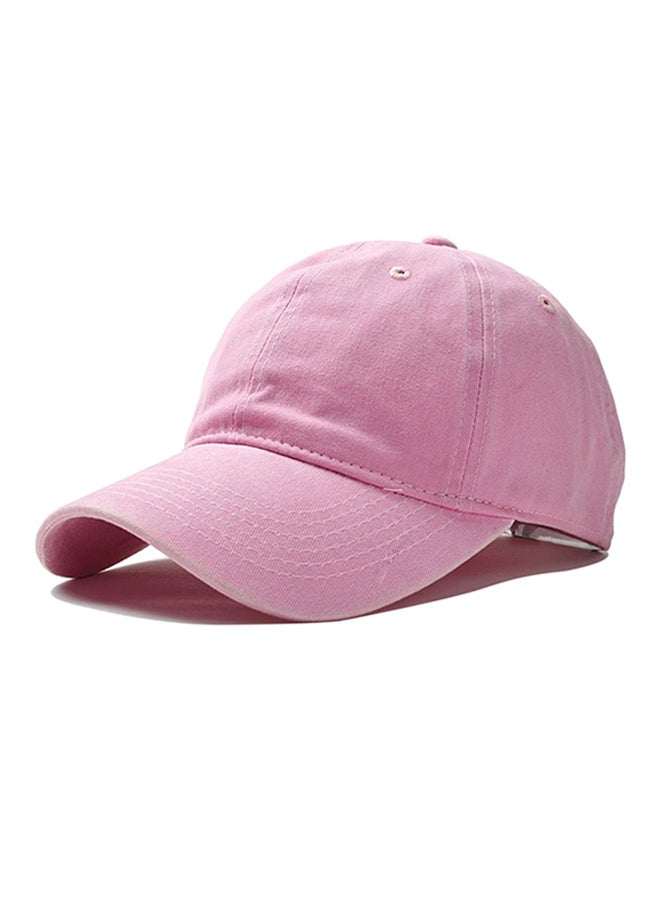 Adjustable Snapback Cap Pink