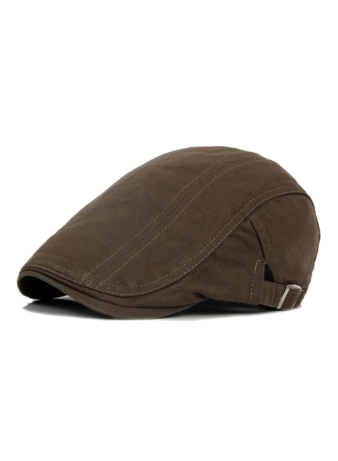 Retro Golf Cap Dark Khaki