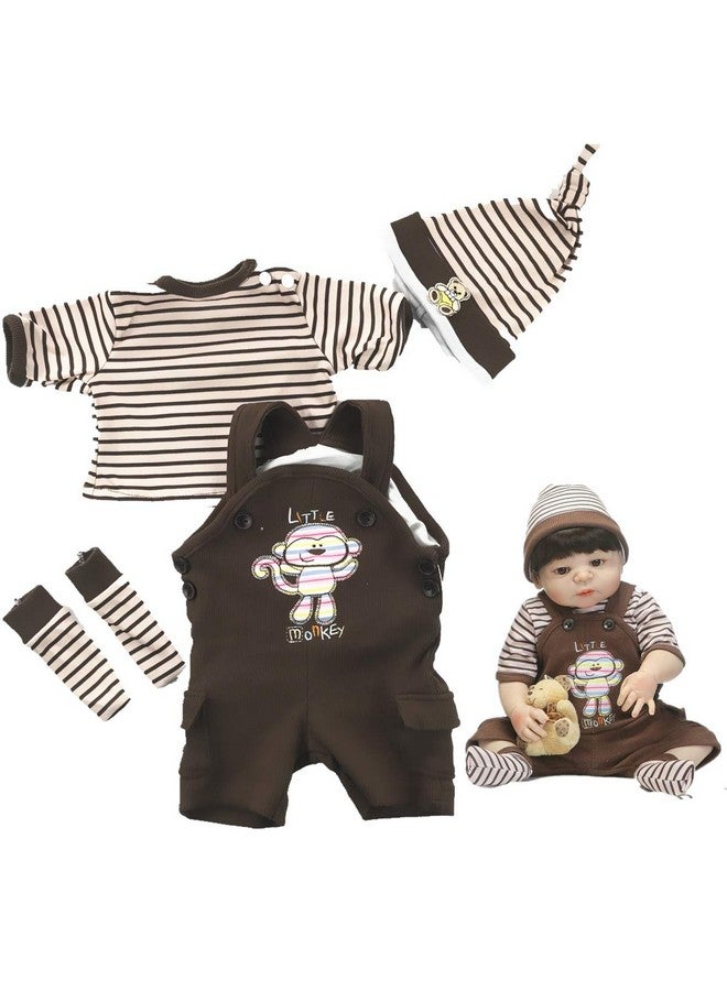 Reborn Baby Dolls Clothes 22 Inch Boy 4 Piece Set For 2023 Inch Reborn Baby Boy Dolls