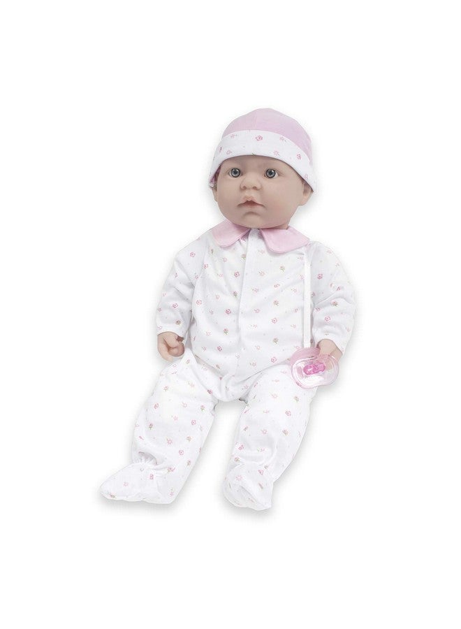 Caucasian 20Inch Large Soft Body Baby Doll La Baby Washable Removable Pink Outfit W Hat And Pacifier For Children 2 Years +