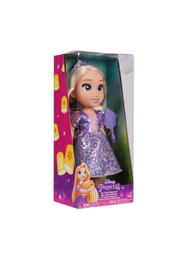 D100 My Friend Rapunzel Doll 14 Inch Tall Includes Removable Outfit Tiara Shoes & Brush