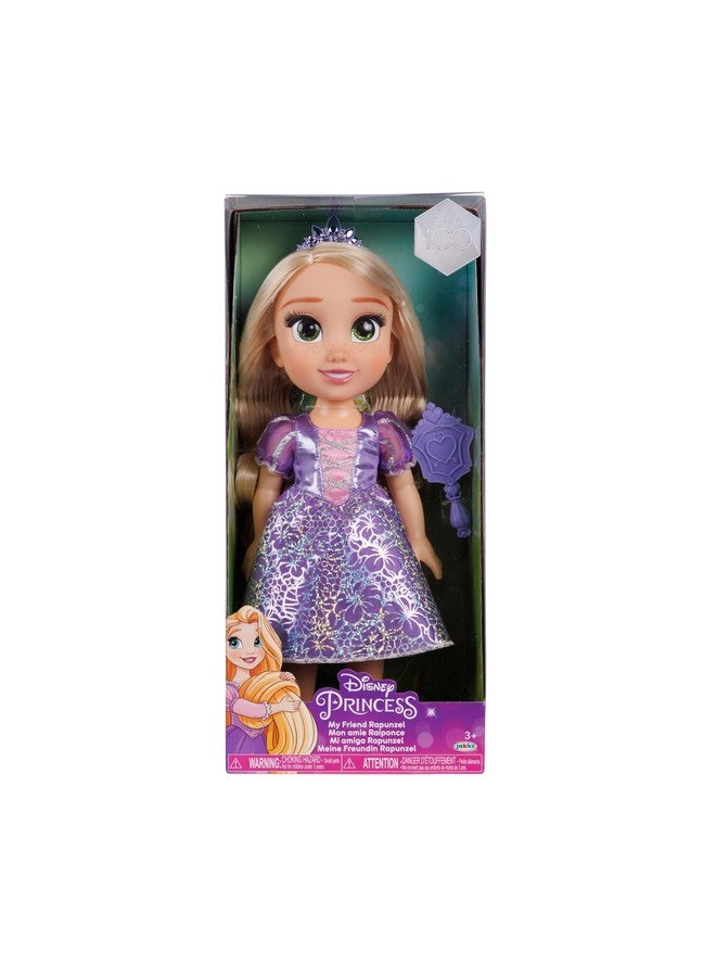 D100 My Friend Rapunzel Doll 14 Inch Tall Includes Removable Outfit Tiara Shoes & Brush