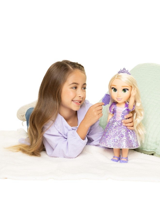 D100 My Friend Rapunzel Doll 14 Inch Tall Includes Removable Outfit Tiara Shoes & Brush