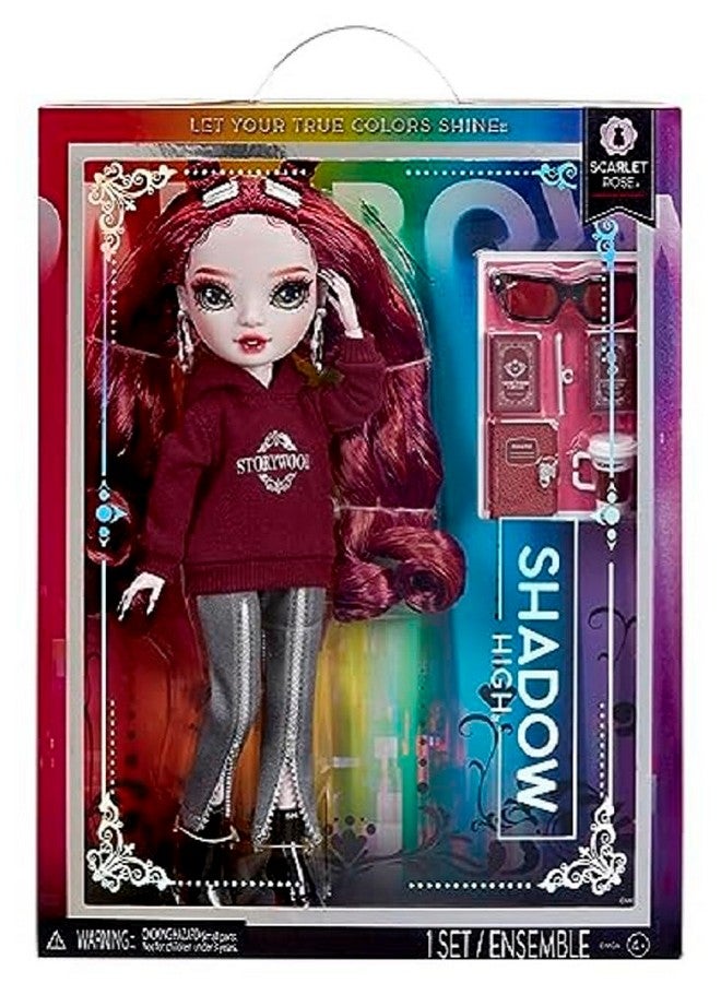 Shadow High Scarlettred Fashion Doll. Fashionable Outfit & 10+ Colorful Play Accessories. Great Gift For Kids 412 Years Old & Collectors