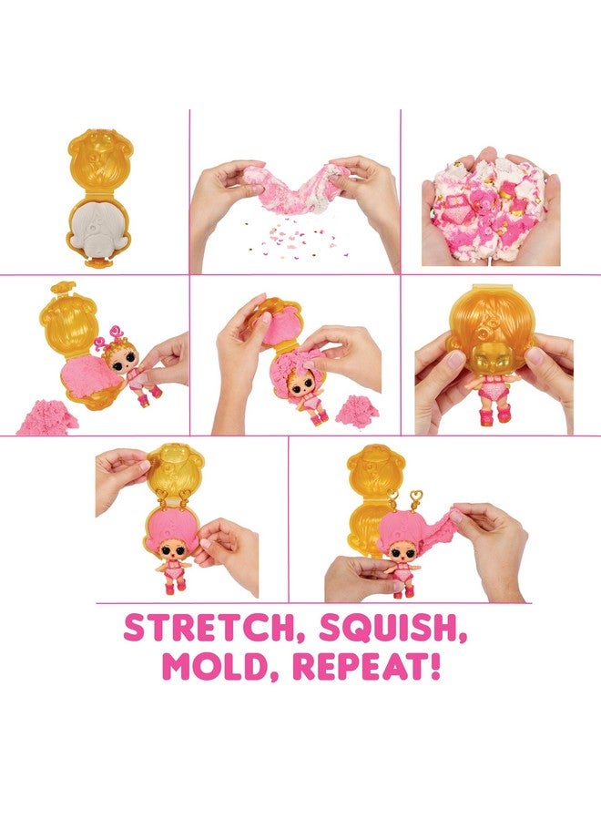 Squish Sand Magic Hair Tots With Collectible Doll Squish Sand Dolls Surprises Limited Edition Doll Great Gift For Girls Age 3+