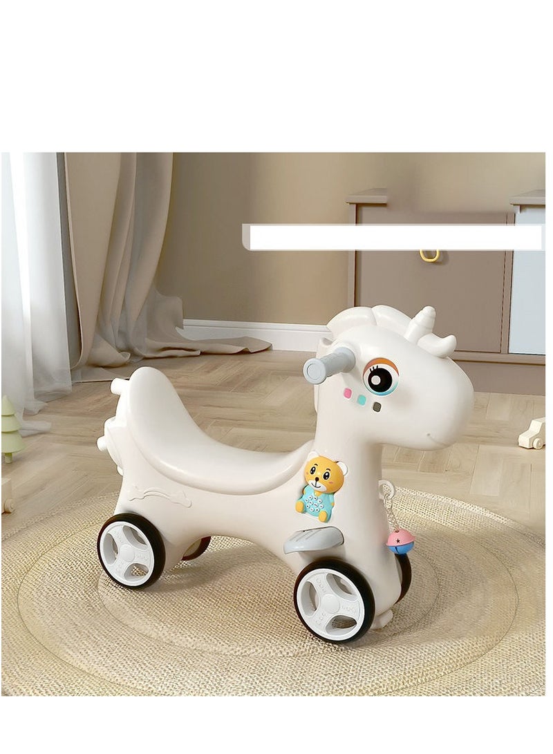 Inexpensive baby playthings featuring plastic bounce cars with wheels, designed for outdoor amusement, are export to all over Asia as affordable and enjoyable baby products.