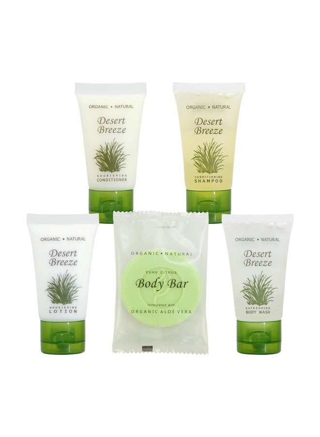 Desert Breeze 1Shoppe Allinkit Hotel Size Amenities Set Hotelairbnbvrbovacation Rental Soap Set (75 Pcs)