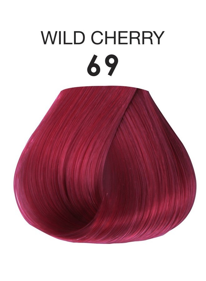 Semi Permanent Hair Color Vegan And Crueltyfree Hair Dye 4 Fl Oz 069 Wild Cherry (Pack Of 1)