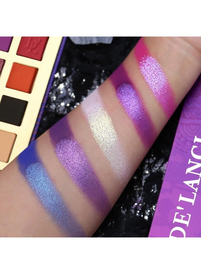 De’Lanci Professional Eyeshadow Makeup Platte62 Colors Big Colorful Matte Glitter Long Lasting Highly Pigmented Waterproof Eye Shadow Contour Blush Powder Highlighter All In One