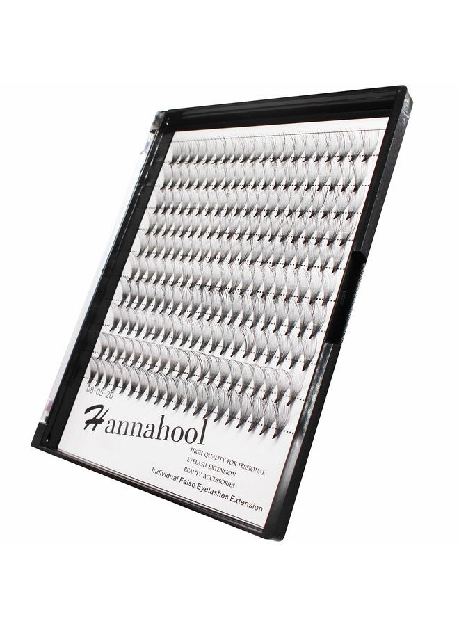 Large Tray10Rows Thickness 0.07Mm D Curl 20D Premade Volume Fans Eye Lashes Extensions Dramatic Black Soft And Light Individual False Eyelashes Cluster 816Mm To Choose (15Mm)