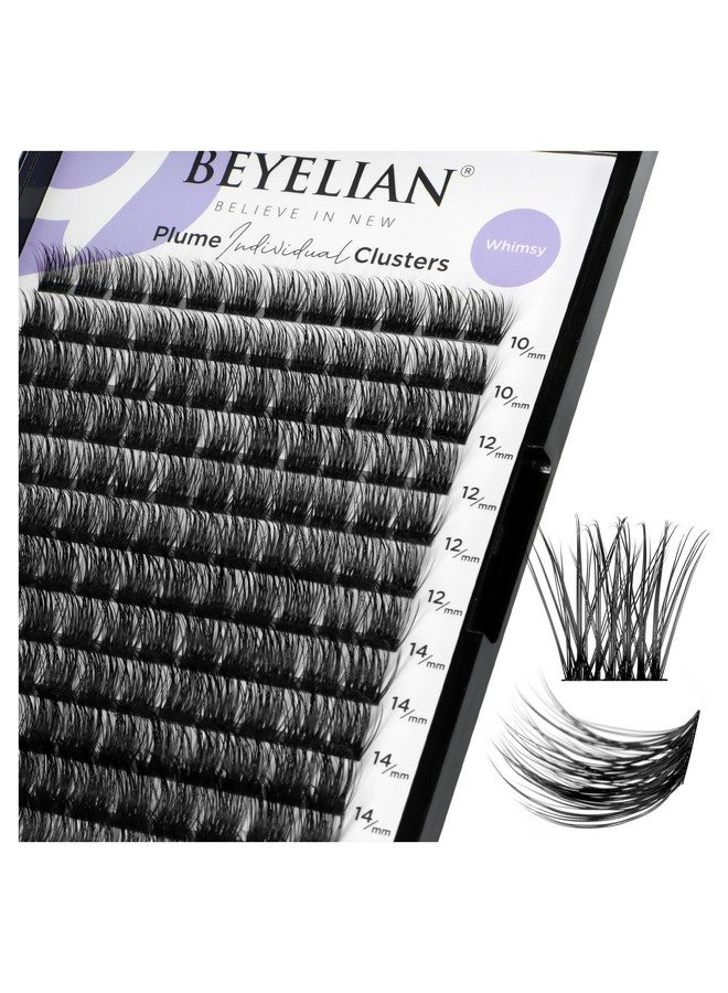 Lash Clusters D Curl Cluster Eyelash Extensions 1016Mm Mixed 144 Pcs Lash Extension Clusters Black Super Thin Band Cluster Lashes Fluffy Dense Volume Easy To Apply Diy At Home (710)