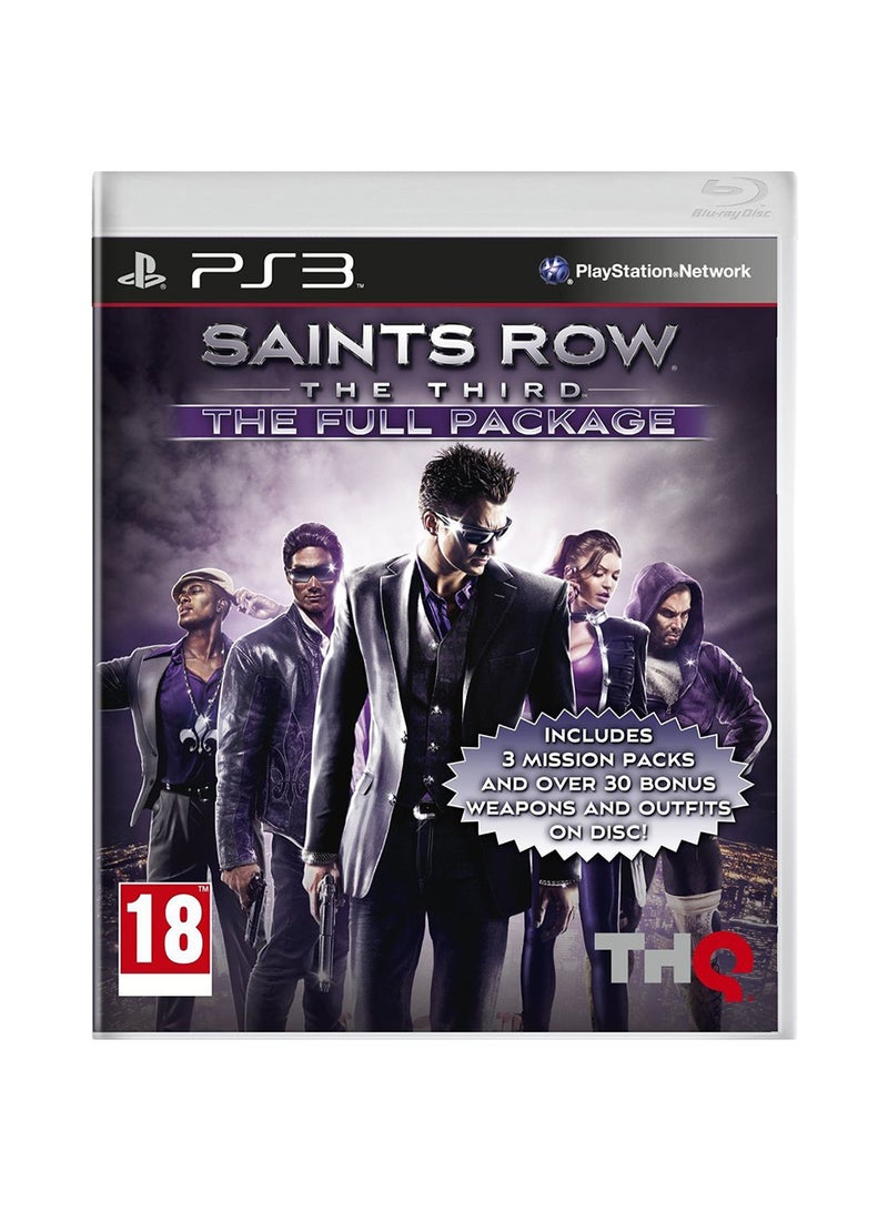 Saints Row The Third The Full Package (Intl Version) - PlayStation 3 (PS3)