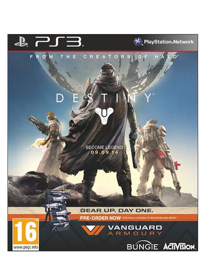 Destiny Vanguard Edition - PlayStation 3 - action_shooter - playstation_3_ps3