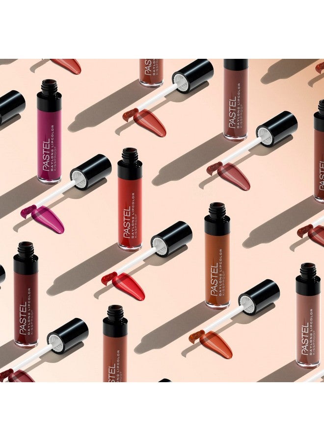 Daylong 15 Ink Liquid Lipstick Longlasting Matte Finish Liquid Lip Makeup Highly Pigmented Color Exhilarator