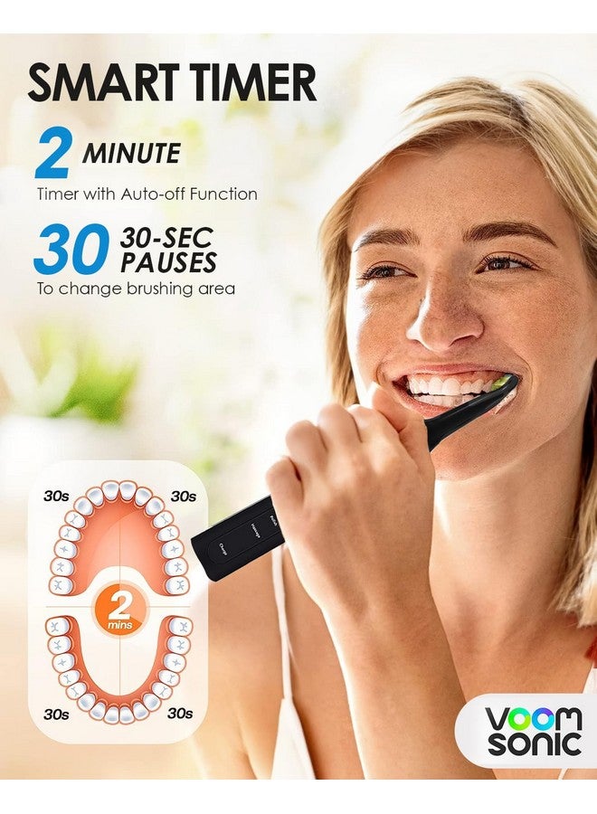 Pro 5 Electric Toothbrush For Adultsultrasonic Electric Toothbrushes With Replacment Brush Head Dentist Recommended Power Sonic Toothbrush With 5 Modes