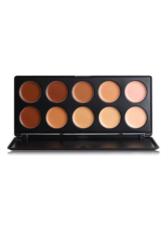 10 Colors Cream Concealer Camouflage Makeup Highlighter Contour Paletteprofessional Base Foundation Beauty Cosmetics