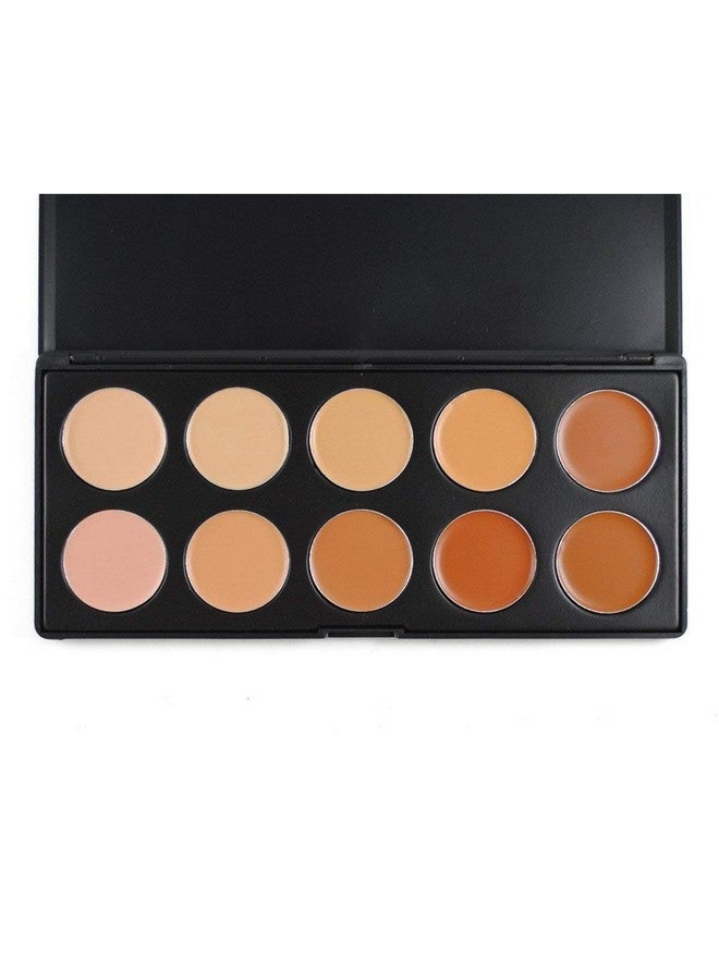 10 Colors Cream Concealer Camouflage Makeup Highlighter Contour Paletteprofessional Base Foundation Beauty Cosmetics