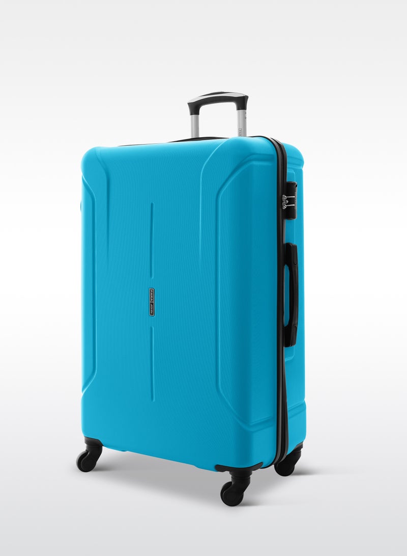 Avo Cabin Size ABS Hardside Spinner Luggage Trolley 20 Inch Blue