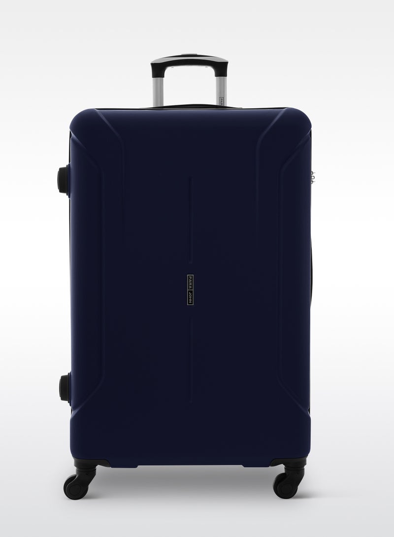 Large Size Lightweight ABS Hardside Spinner Luggage Trolley -28 Inch | Carrying 10KG 4-Wheel Hardshell Suitcase Navy