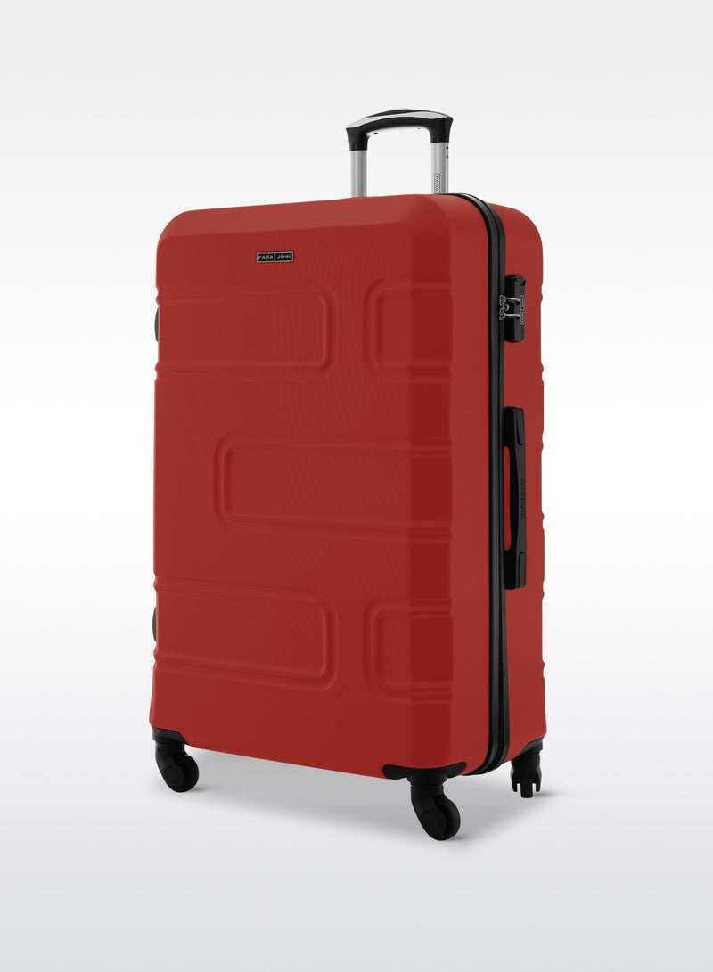 Neo Cabin Size ABS Hardside Spinner Luggage Trolley 20 Inch Red