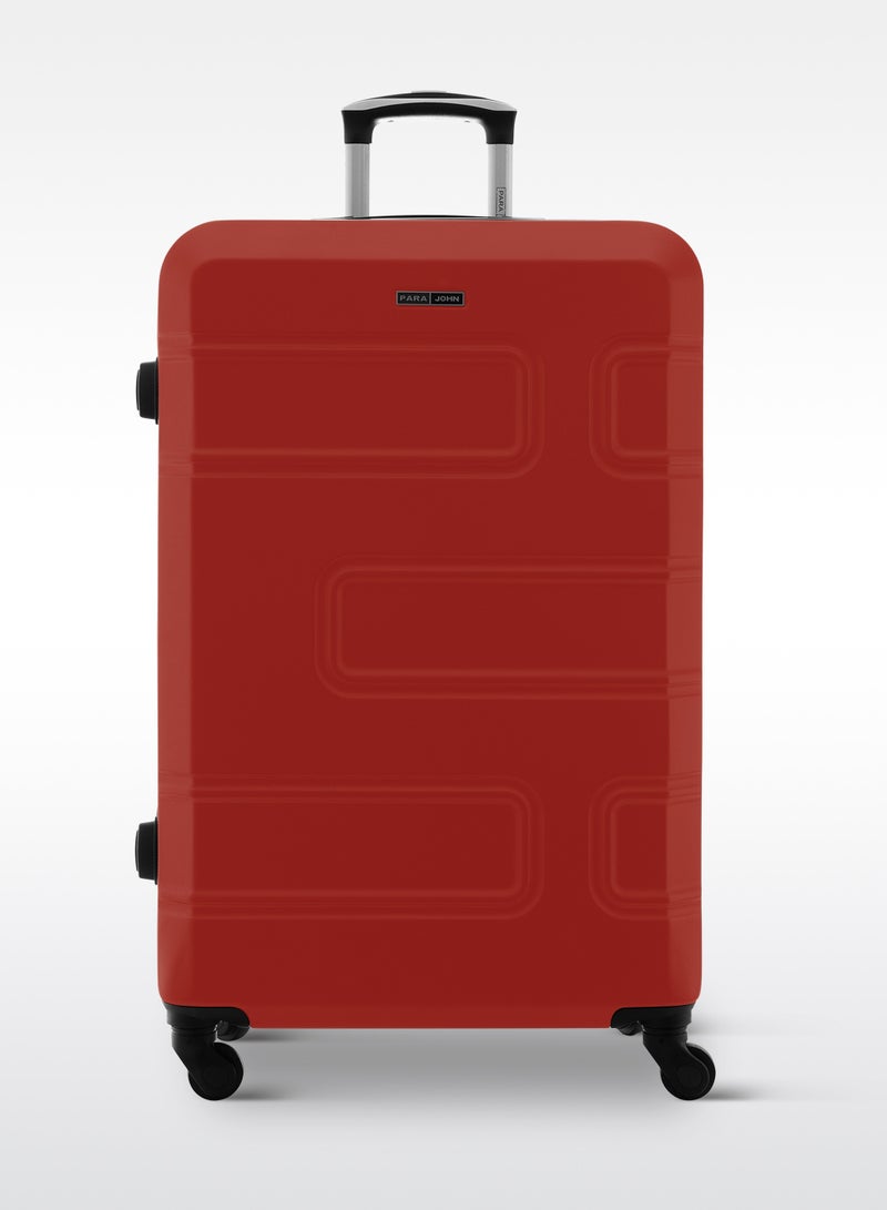 Neo Cabin Size ABS Hardside Spinner Luggage Trolley 20 Inch Red