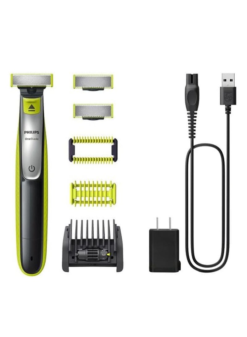 OneBlade Hybrid Electric Face And Body Trimmer Set QP2834/60