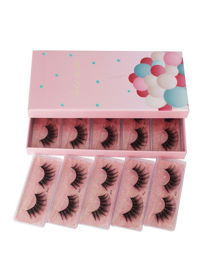 10 Pairs Wholesale Natural False Eyelashes Fake Lashes Long Makeup 3D Mink Lashes Extension Eyelash Mink Eyelashes For Beauty K015 (K015)