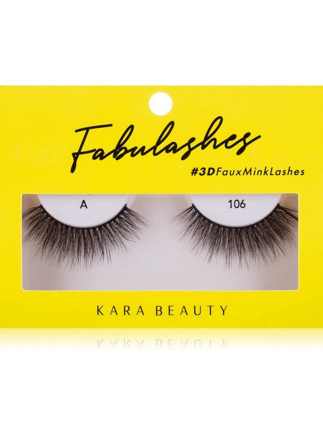 Fabulashes 3D Faux Mink False Eyelashesstyle A106