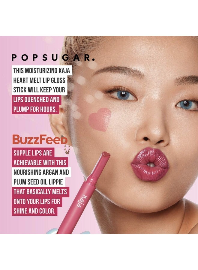Lip Glossheart Melter Highshine Glossy Finish Soft Rosy Mauve Moisturize 03 Crazy 4U 0.04 Oz