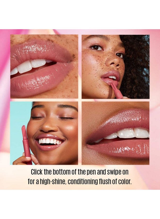 Lip Glossheart Melter Highshine Glossy Finish Soft Rosy Mauve Moisturize 03 Crazy 4U 0.04 Oz