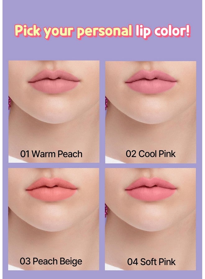 All In One Overlip Maker 04 Soft Pink Versatile Lip Liner & Contour Matte Finish Perfect For Daily Wear Bigger And Fuller Lips Plumping Effect Smoothcreamy Texture