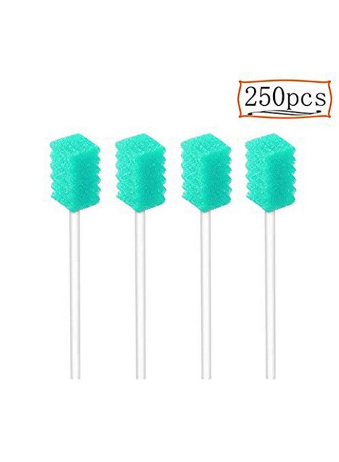 (250 Pack) Disposable Oral Swabs Sterile Dental Sponge Swabsticks Unflavored For Mouth & Gum Cleaning