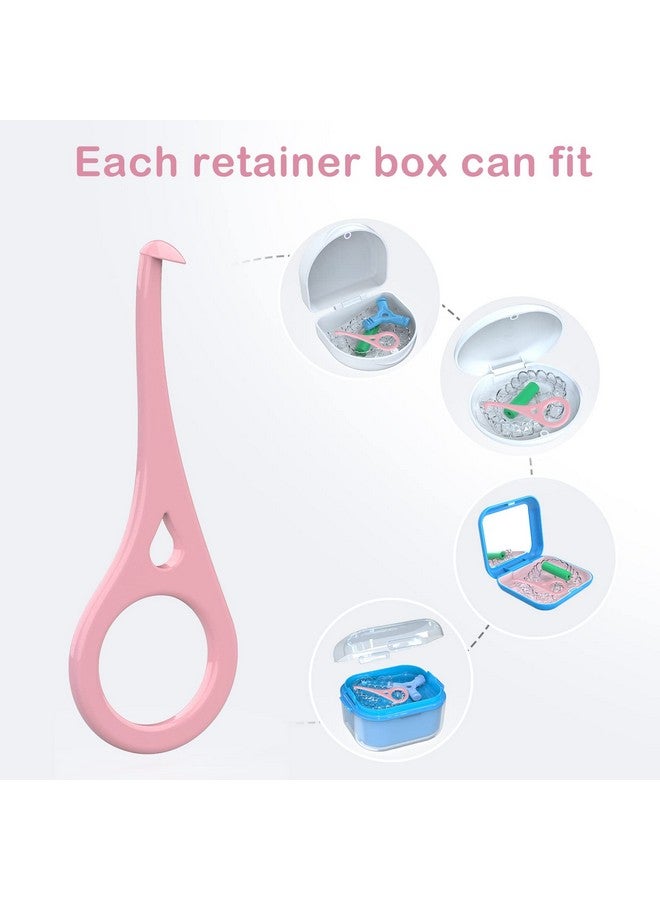 Aligner Removal Tool 5 Invisible Braces Removal Tools Retainer Remover Tool Suitable For Removing Braces Trays Retainers Dentures And Aligners(5 Color).
