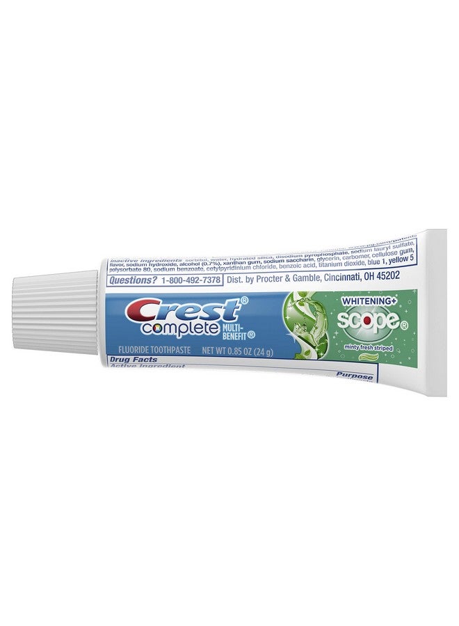 Complete Whitening Plus Scope Multibenefit Fluoride Toothpaste Minty Fresh 0.85 Ounce (Pack Of 36)