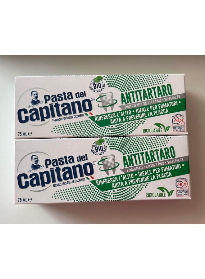 Antitartar Toothpaste 75Ml * 2.5 Fluid Ounces (75Ml) Tubes Pack Of 2