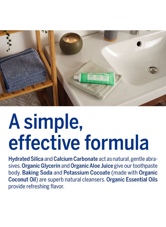 Dr. Bronner’Sallone Toothpaste (Spearmint 5 Ounce3Pack)