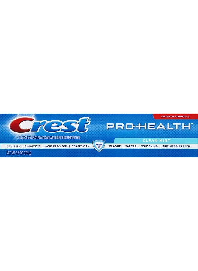 Prohealth Smooth Formula Toothpaste Clean Mint Paste 6.3 Oz 0.4 Lb