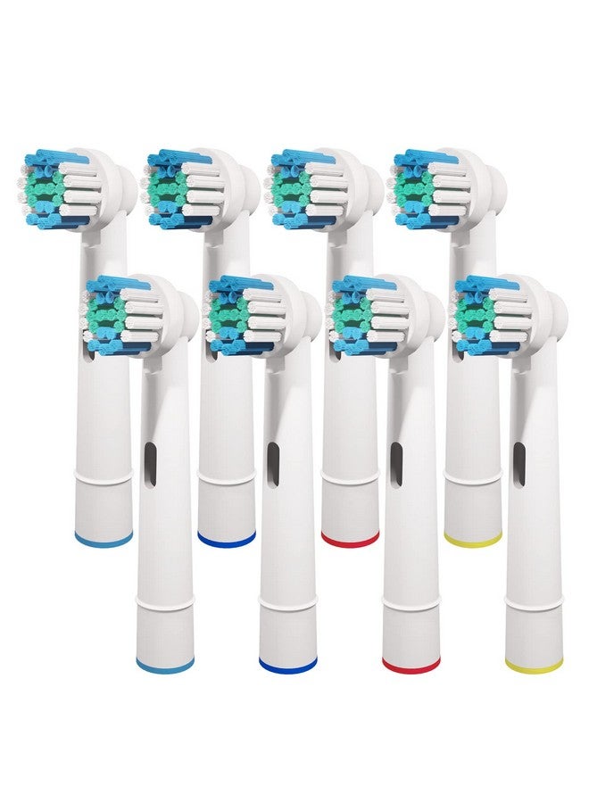 8 Pcs Replacement Toothbrush Heads Compatible With Oral B Braun Cross Clean Professional Electric Toothbrush Brush Heads Refills For Oralb Action Pro 50075010001500300037575000700075008000