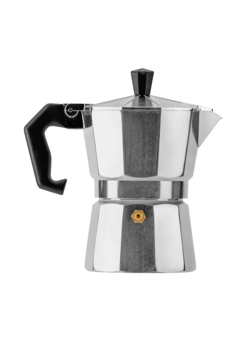 Moka Stove Coffee Maker,  5 Oz Aluminum Moka Pot Espresso Maker Stovetop Espresso Coffee Pot Traditional Moka Pot Italian Stove Coffee Authentic Italian Espresso for Gas and Electric Stove