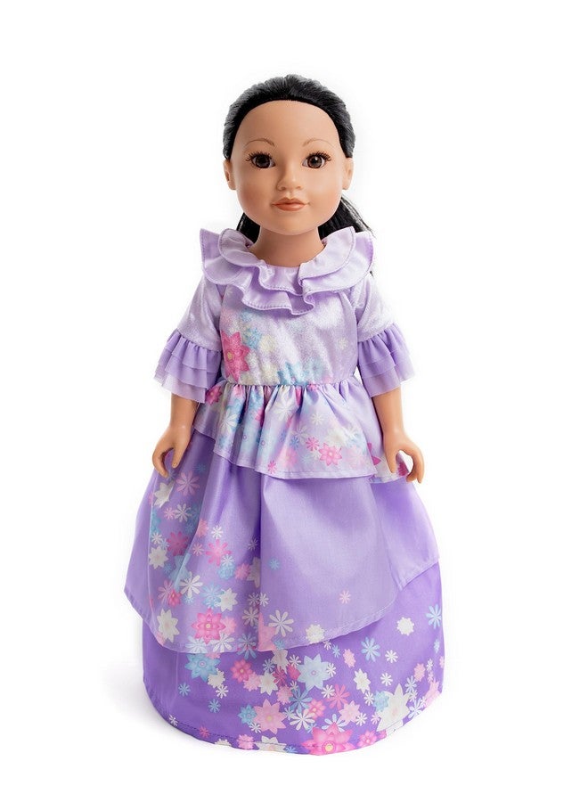 Magical Sisters Princess Doll Dressesdoll Not Includedmachine Washable Child Pretend Play And Party Doll Clothes With No Glitter (Flower Princess)