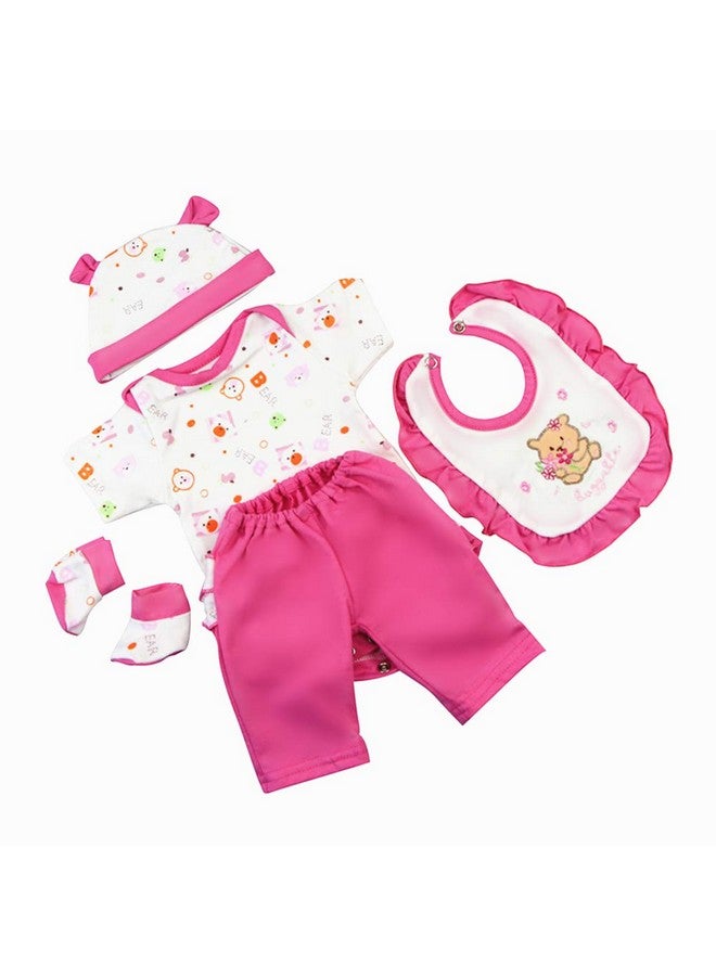 Reborn Baby Dolls Outfit Clothes Accessories For Newborn Baby Girl Dolls Matching Clothing 1618 Inches