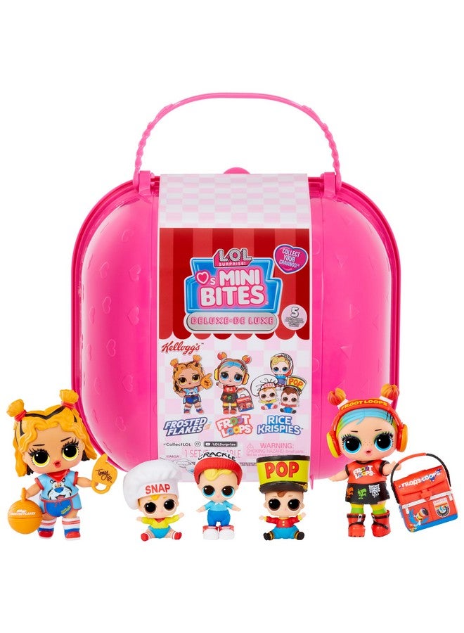 Loves Mini Sweets S3 Deluxe Kellogg'S With 4 Dolls Accessories Limited Edition Dolls Candy And Cereal Theme Kellogg’S Theme Collectible Dolls Great Gift For Girls Age 4+