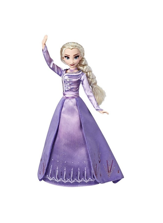 Arendelle Elsa Fashion Doll With Detailed Ombre Blue Travel Dress Inspired By 2Toy For Kids Ages 3 & Up