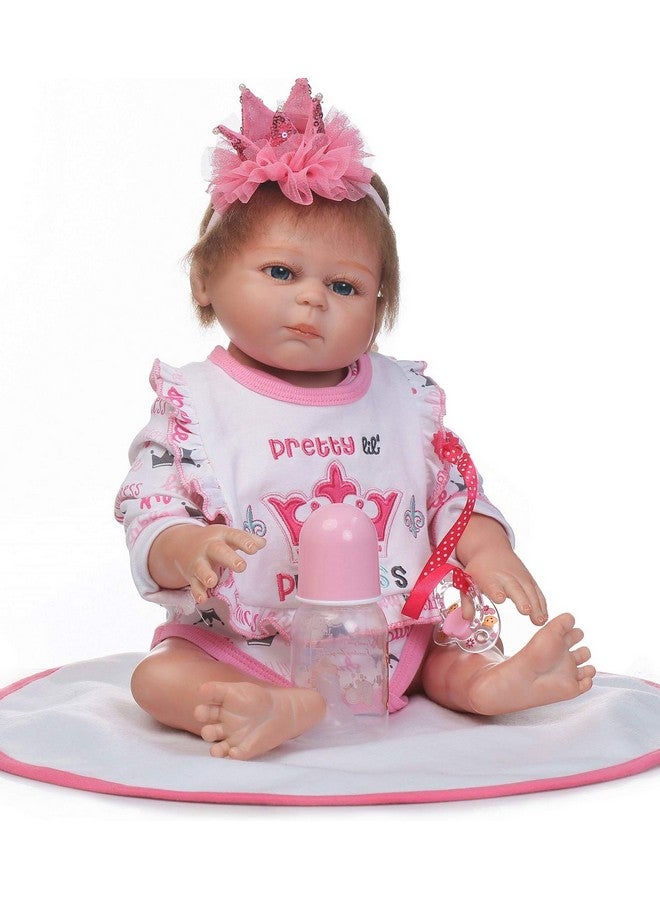 Reborn Baby Dolls Clothes Girl 22 Inch 55 Cm Outfits Accesories For 2023 Inch Reborn Baby Girl Clothing Newborn 03 Months