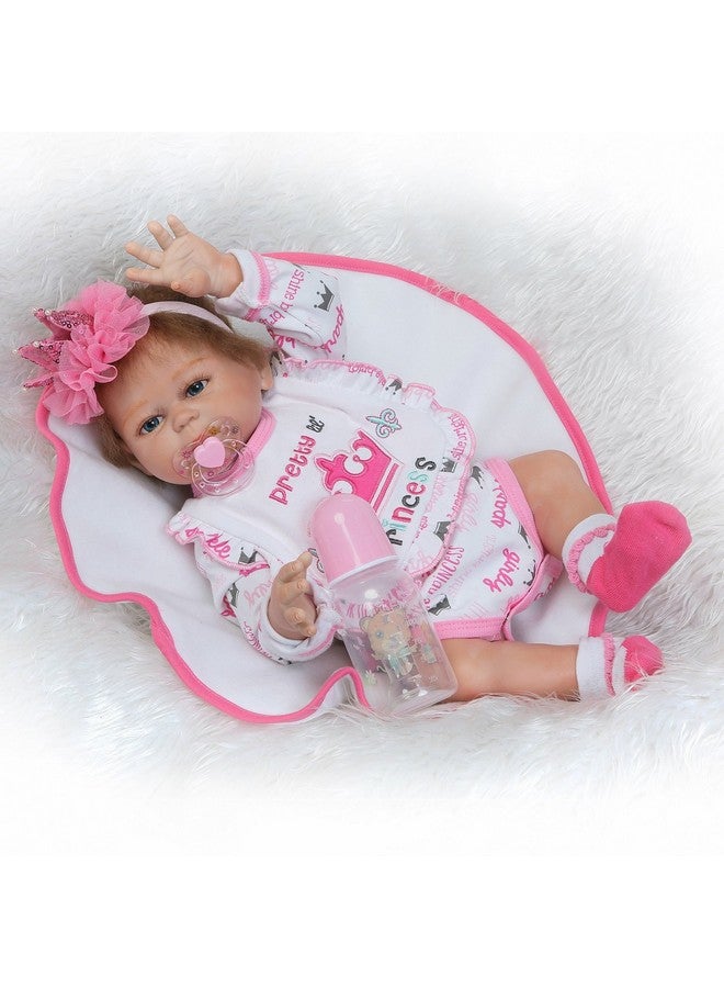 Reborn Baby Dolls Clothes Girl 22 Inch 55 Cm Outfits Accesories For 2023 Inch Reborn Baby Girl Clothing Newborn 03 Months