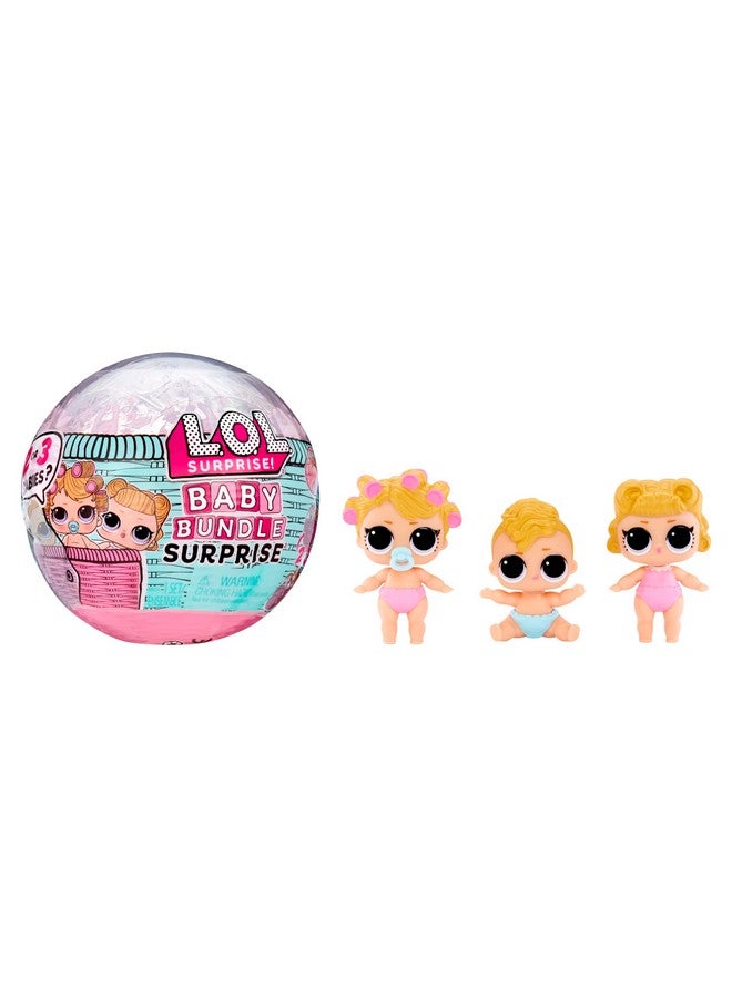 Lol Surprise Baby Bundle Surprise With Collectible Dolls Baby Theme Twins Triplets Pets Water Reveal 2 Or 3 Dolls Included Great Gift For Girls Age 3+